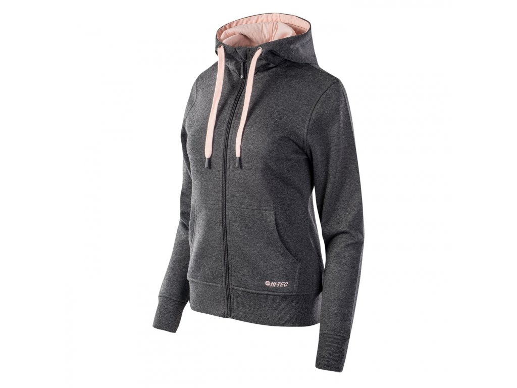 HI-TEC Lady Silian Mikina dámská s kapucí na zip Velikost: XL