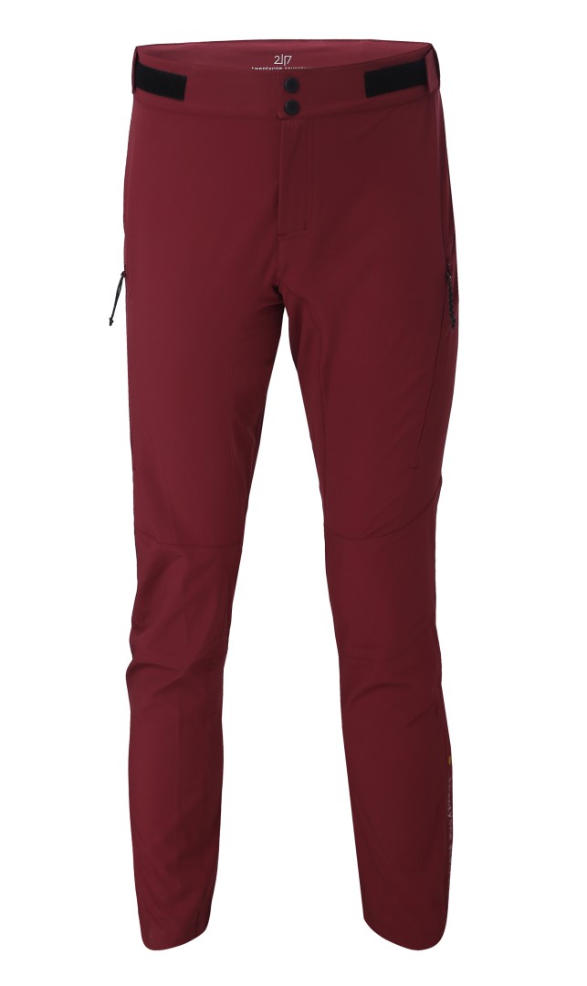 2117 NYKIL Pánské outdoor kalhoty dlouhé červené Velikost: L