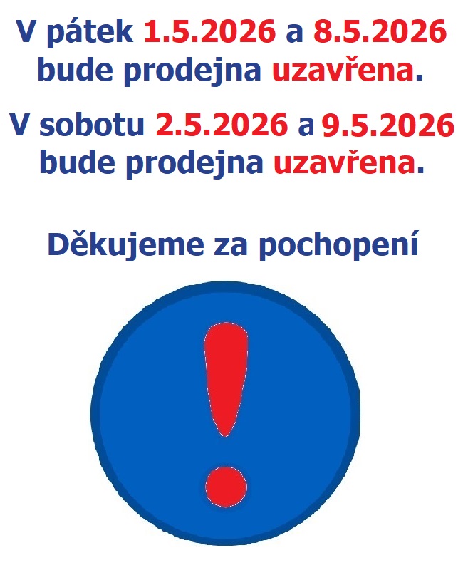 Svátek zavřeno