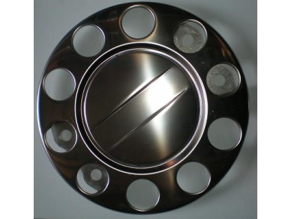 kryt kola nerez 435mm/22,5 10děr-plný rovný střed