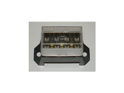 skříňka pojistková-4ks plochých poj.