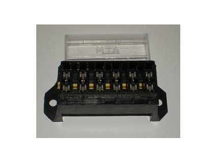 skříňka pojistková-6ks plochých poj.