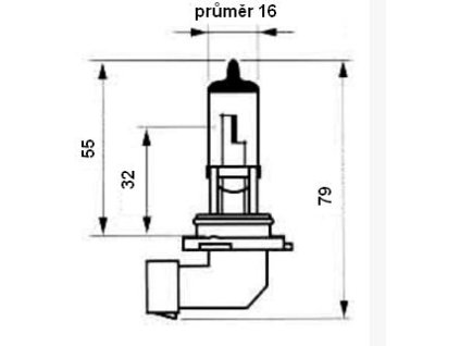 autožárovka 12V-H8 35W