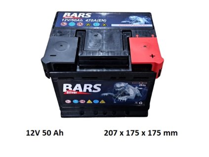 autobaterie 50 Ah BARS