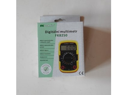 multimetr digitální pro A, V, ohm