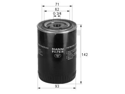 filtr olejový W940/51