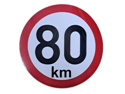 značka samolepící 80 pr.150mm