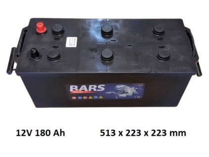 autobaterie 180 Ah BARS/EURO