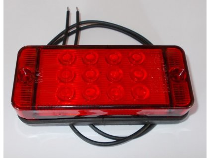 mlhovka zadní obdél.LED 12/24V