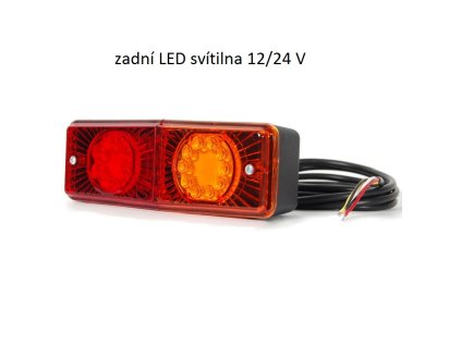 svítilna zadní 2k.LED 12/24V