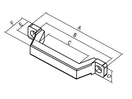 madlo plastové s ocel.výstuhou