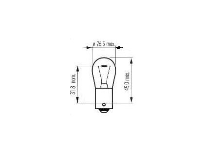 autožárovka 24V/15W