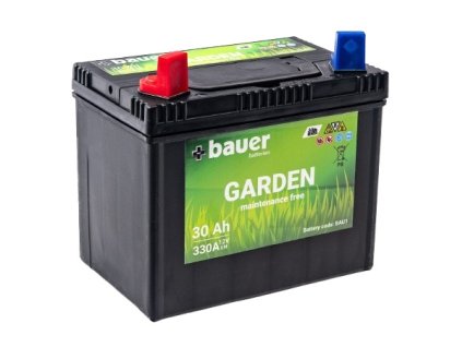motobaterie 12V/30 Ah BAUER L+
