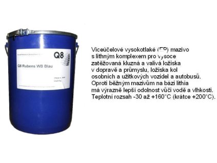 mazivo plast.Q8 Rubens WB/5kg