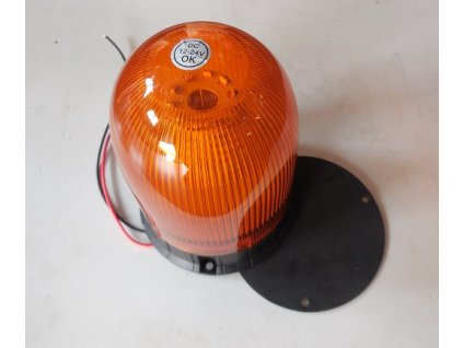 maják výstraž.LED oranž.pevný 12/24V LUMINEX