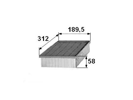 filtr-vložka vzduch.C32191
