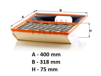 filtr vzduchový C40002 Iveco Daily