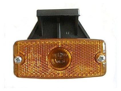 svítilna obrysová oranžová  s drž.