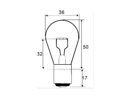 autožárovka 12V-35W