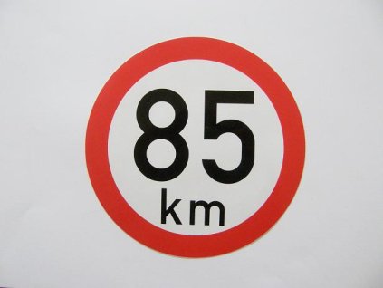 značka samolepící 85 pr.190mm