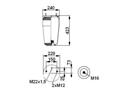 vlnovec BPW30K s jedním víkem