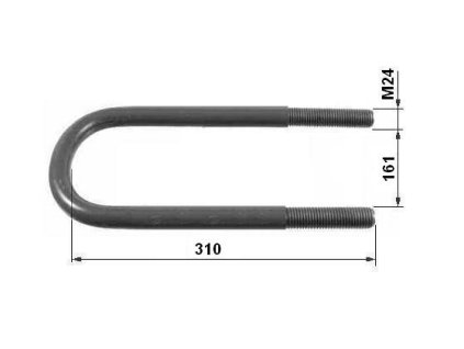 třmen pera M24x161/310 R-PV