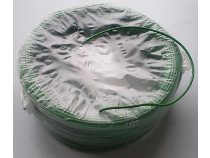 kabel H05V-K 1,0 zelený