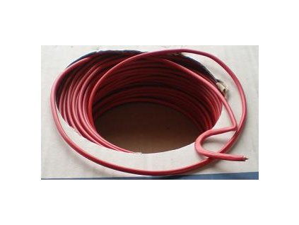 kabel H07V-K 2,5 rudý
