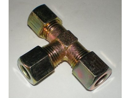 spojka kovová T šroubovací O10