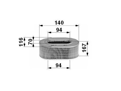 filtr-vložka vzduch.AE311