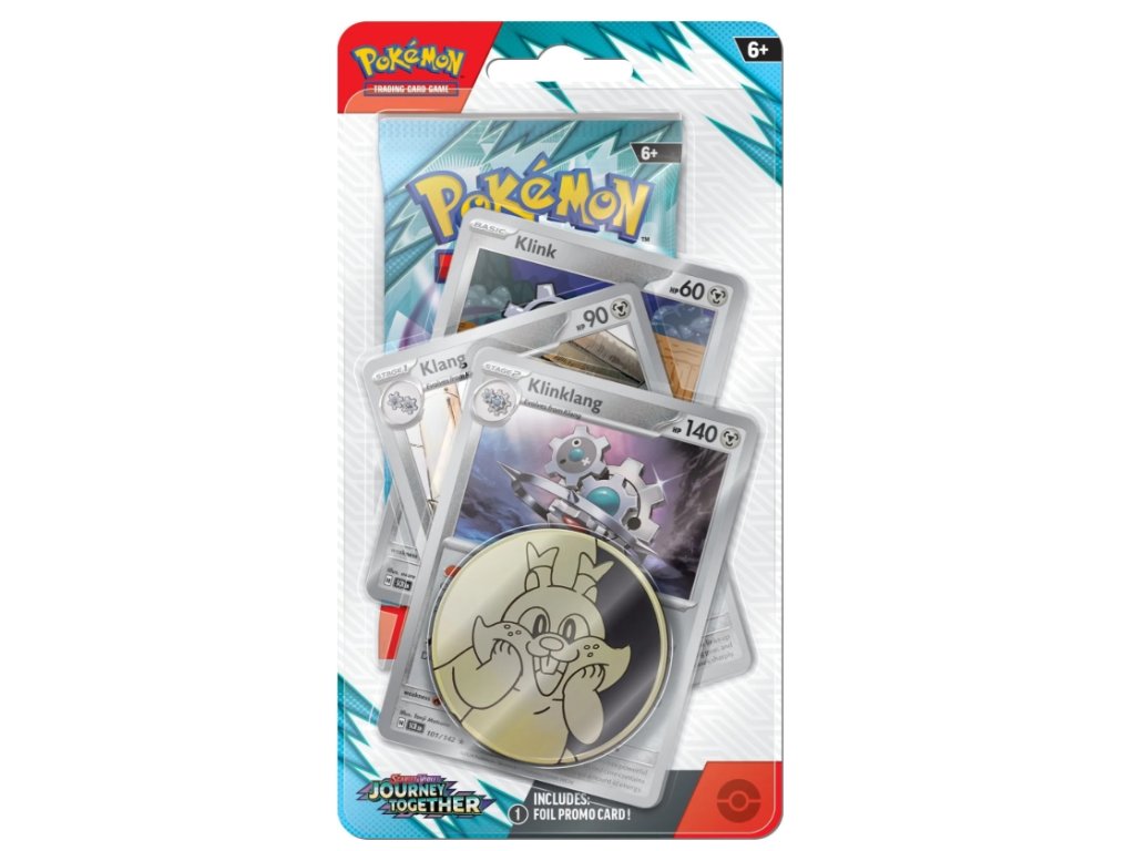 Pokémon TCG: SV09 Journey Together - Premium Checklane Blister Klinklang