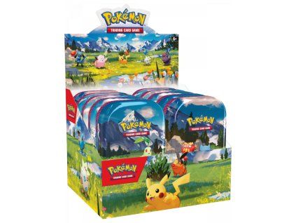 karetni hra pokemon tcg mega evolution ascended heroes mini tin display 900w