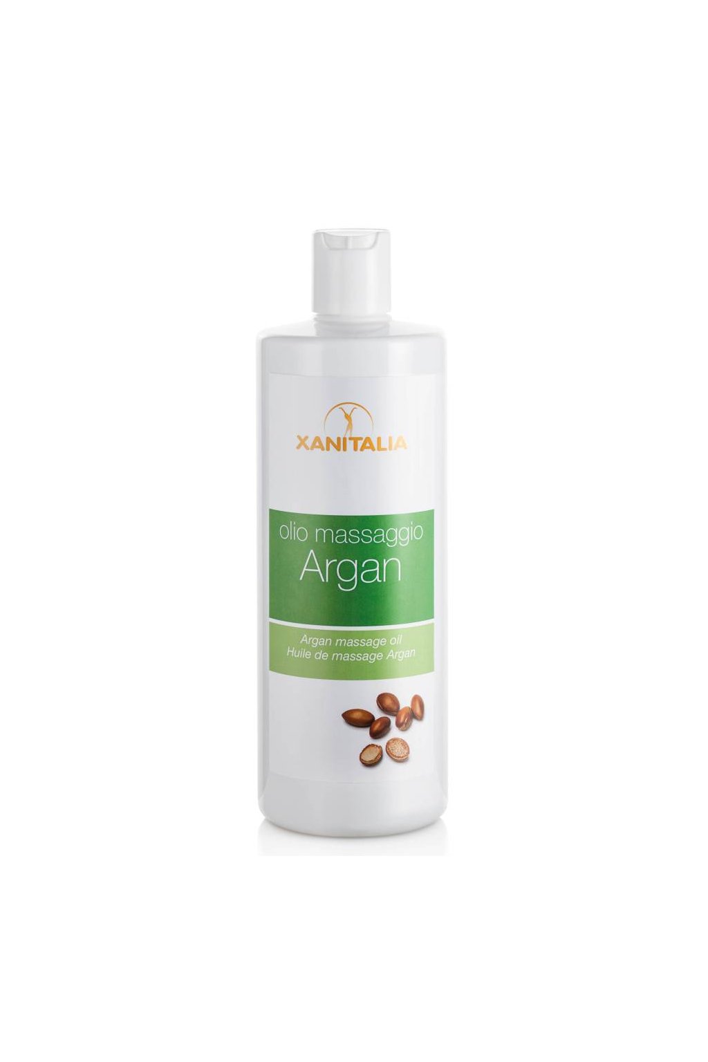 Xanitalia Masážní olej ARGAN proti únavě celého těla, zklidňující, hydratační 500ml