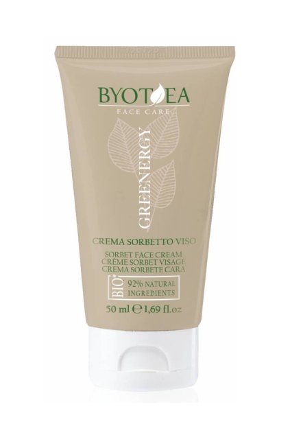 Byotea Greenergy Krém Sorbet zmírňuje lesklý vzhled a tvorbu černých teček 50ml