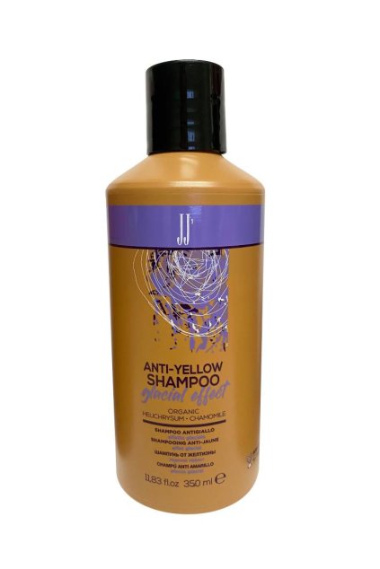 JJ ANTI-YELOW Šampon pro studené blond odstíny s ledovým efektem 1000ml