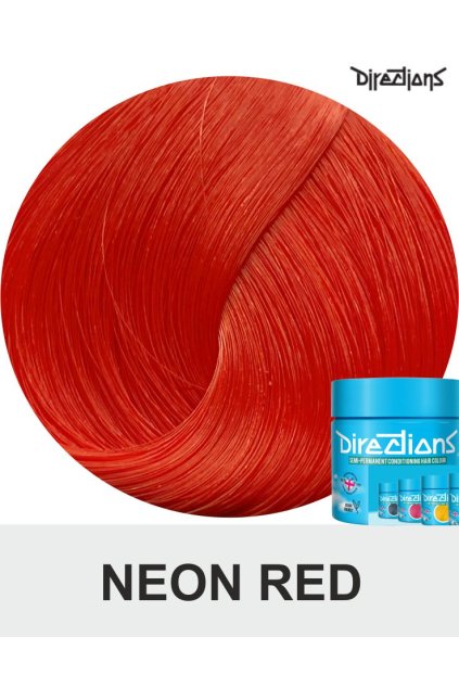 neon red directions 100