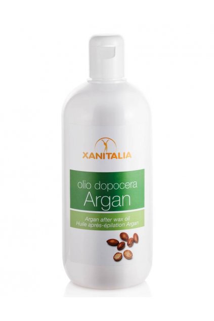 Xanitalia Olej po epilaci ARGAN hloubkově čistí, hydratuje, dáva pružnost pokožce 500ml