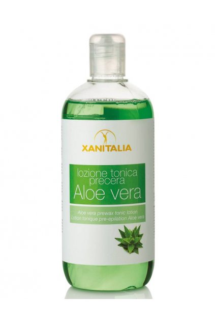 Xanitalia Tonikum před epilací ALOE VERA připravuje, chrání, hydratuje 500ml