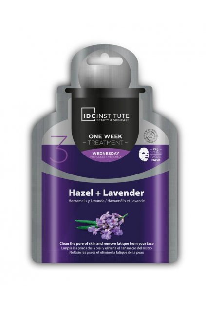 30902 IDC Hazel Lavender Facial Mask
