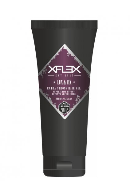 Xflex LUX FIX Gel extra silný s extra leskem 200ml