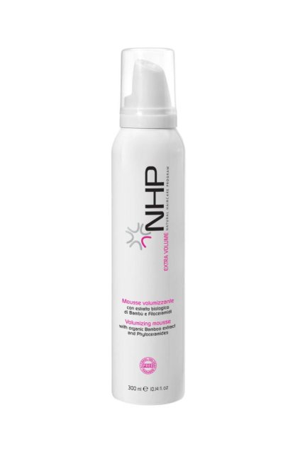 NHP EXTRA VOLUME Pěna zpevňující, pro objem, hustotu a sílu, s Fytoceramidy 300ml