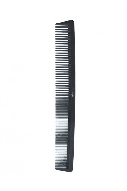 Hřeben DELRIN POM rovný úzký, řídký/hustý 22cm