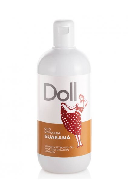 Doll Olej po epilaci GUARANA šetrně čistí a hydratuje jemnou a náročnou pokožku 500ml