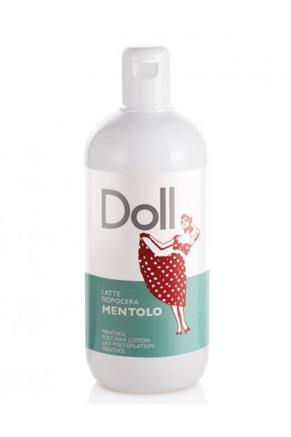 Doll Mléko po epilaci MENTOL s Eukalyptem šetrně čistí, hydratuje, dává pocit svěžesti