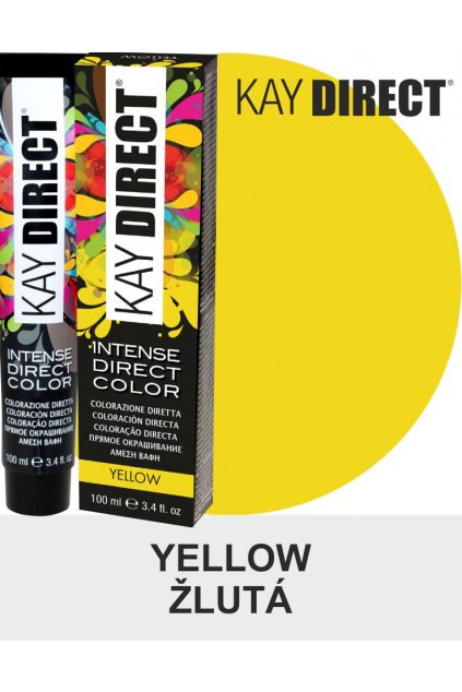 Kay Direct barva na vlasy Yellow Žlutá 100ml
