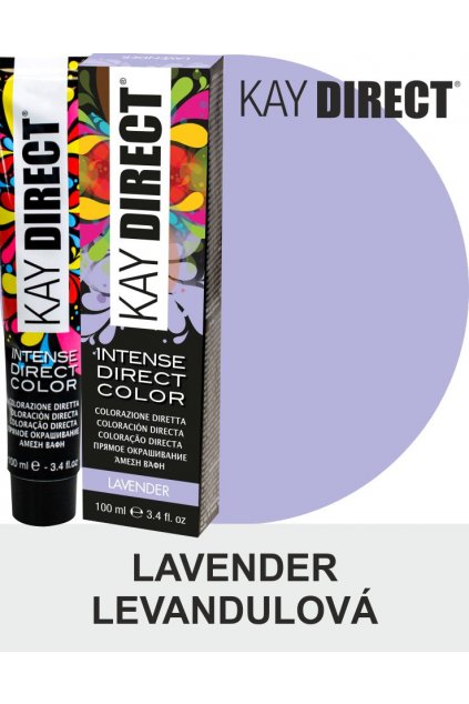 Kay Direct barva na vlasy Lavender Levandulová 100ml