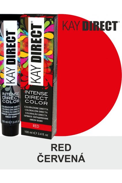 Kay Direct barva na vlasy Red Červená 100ml