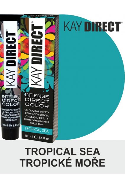 Kay Direct barva na vlasy Tropical sea Tropické moře 100ml