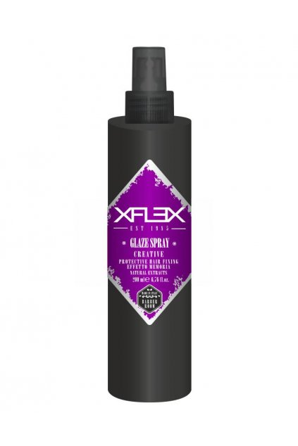 Xflex GLAZE Modelovací sprej silný s paměťovým efektem pro objem 200ml