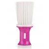 Oprašovák XAN Spargi růžový plastový, dlouhé nylonové štětiny bílé